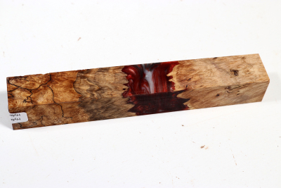 Pen Blank Hybridwood Ahorn Maser stabilisiert - HybrWo3831