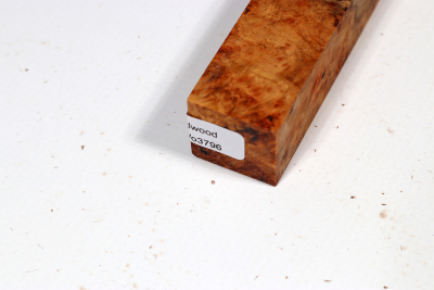Pen Blank Hybridwood Amboina Maser stabilisiert - HybrWo3796