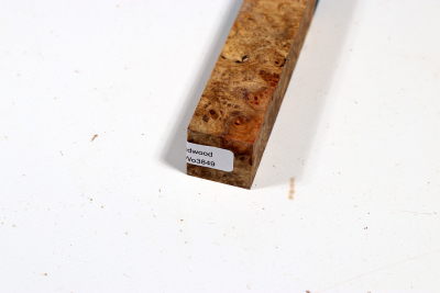 Pen Blank Hybridwood Amboina Maser stabilisiert - HybrWo3849