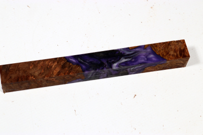 Pen Blank Hybridwood Chechen Maser stabilisiert - HybrWo3784