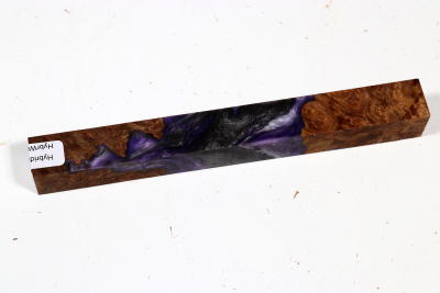 Pen Blank Hybridwood Chechen Maser stabilisiert - HybrWo3784