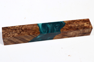 Pen Blank Hybridwood Chechen Maser stabilisiert - HybrWo3807