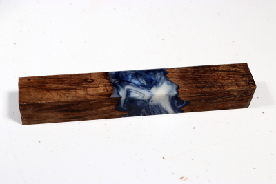 Pen Blank Hybridwood Chechen Burl stabilized - HybrWo3823