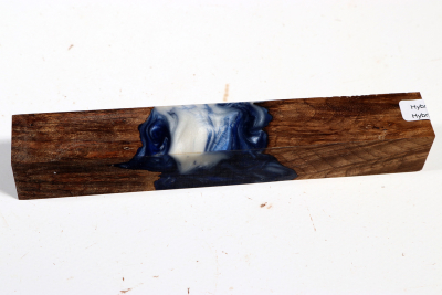 Pen Blank Hybridwood Chechen Maser stabilisiert - HybrWo3827