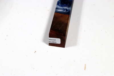 Pen Blank Hybridwood Chechen Burl stabilized - HybrWo3833