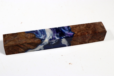 Pen Blank Hybridwood Chechen Maser stabilisiert - HybrWo3845