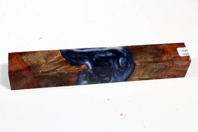 Pen Blank Hybridwood Chechen Burl stabilized - HybrWo3847