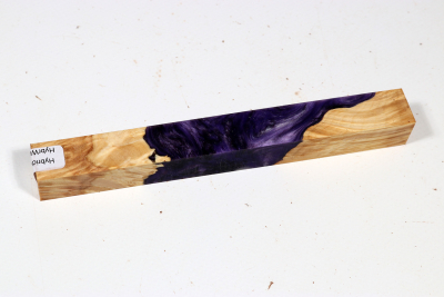 Pen Blank Hybridwood Box Elder Maple Burl stabilized - HybrWo3780