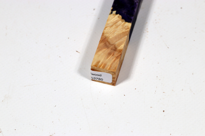 Pen Blank Hybridwood Box Elder Maple Burl stabilized - HybrWo3780