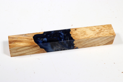 Pen Blank Hybridwood Eschenahorn Maser stabilisiert - HybrWo3790