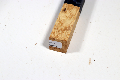 Pen Blank Hybridwood Eschenahorn Maser stabilisiert - HybrWo3835