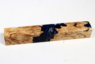 Pen Blank Hybridwood Horse Chestnut Burl stabilized - HybrWo3799