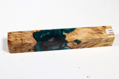 Pen Blank Hybridwood Rosskastanie Maser stabilisiert - HybrWo3806
