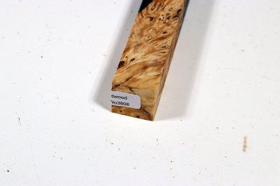 Pen Blank Hybridwood Rosskastanie Maser stabilisiert - HybrWo3806