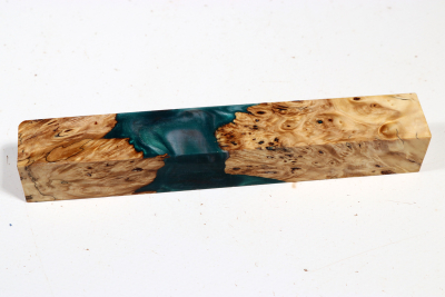 Pen Blank Hybridwood Rosskastanie Maser stabilisiert - HybrWo3806