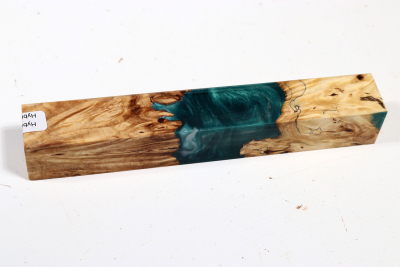Pen Blank Hybridwood Horse Chestnut Burl stabilized - HybrWo3819