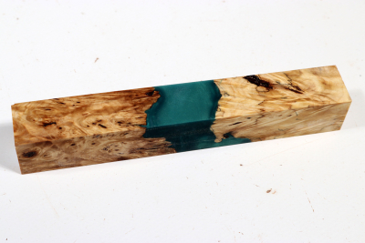 Pen Blank Hybridwood Horse Chestnut Burl stabilized - HybrWo3819