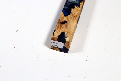 Pen Blank Hybridwood Horse Chestnut Burl stabilized - HybrWo3826