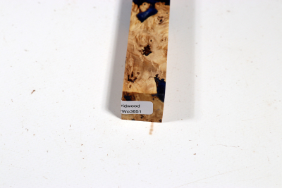 Pen Blank Hybridwood Horse Chestnut Burl stabilized - HybrWo3851