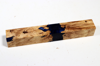 Pen Blank Hybridwood Horse Chestnut Burl stabilized - HybrWo3851