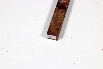 Pen Blank Hybridwood Elm Burl stabilized - HybrWo3787