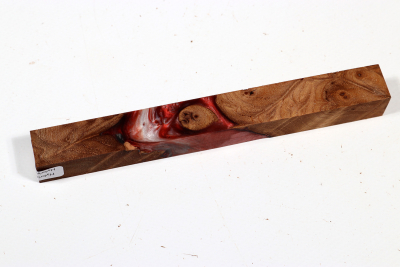 Pen Blank Hybridwood Elm Burl stabilized - HybrWo3787
