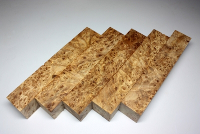 Pen Blank Linden Tree Burl stabilized large