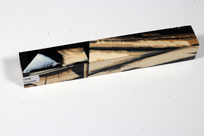 Pen Blank Mammoth Ivory stabilzed - Mamm0208