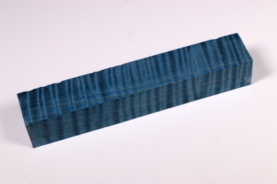 Pen Blank Riegelahorn blau stabilisiert gross