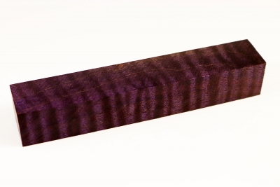 Pen BlankCurly Maple purple stabilized large