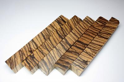 Pen Blank Zebrawood X-Cut small