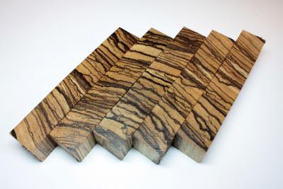 Pen Blank Zebrawood X-Cut large