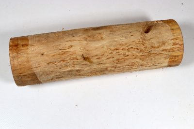 Rundling Karelische Maserbirke, gestockt 230x65mm - KarMB2858