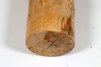 Rundling Karelische Maserbirke, gestockt 230x70mm - KarMB2866