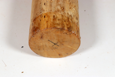 Rundling Karelische Maserbirke, gestockt 250x70mm - KarMB2869