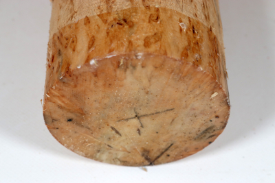 Rundling Karelische Maserbirke, gestockt 280x95mm - KarMB2870