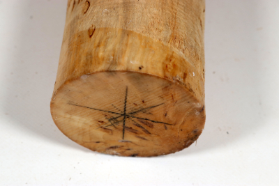 Karelian Masurbirch, spalted 340x80mm - KarMB2879