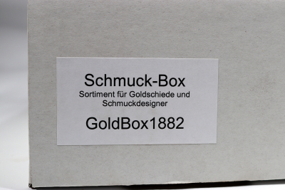 Sortimentbox Goldschmiede - Bahia Rosenholz  - Goldbox1882