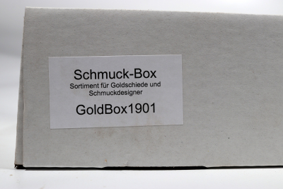 Sortimentbox Goldschmiede - Bahia Rosenholz  - Goldbox1901