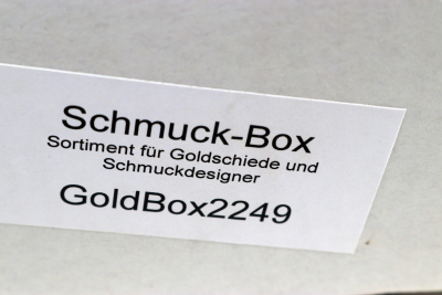 Sortimentbox Goldschmiede - Bahia Rosenholz  - Goldbox2249