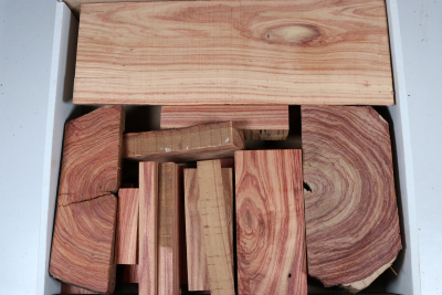 Assortment Box Goldsmith - Brazilian Tulipwood - Goldbox2282 Assortment Box Goldsmith - Brazilian Tulipwood - Goldbox2282