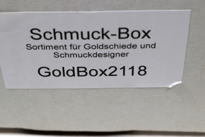 Sortimentbox Goldschmiede - Cocobolo  - Goldbox2118