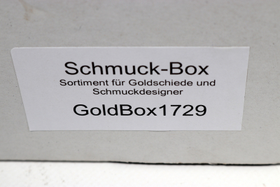 Sortimentbox Goldschmiede - Ebenholz  - Goldbox1729