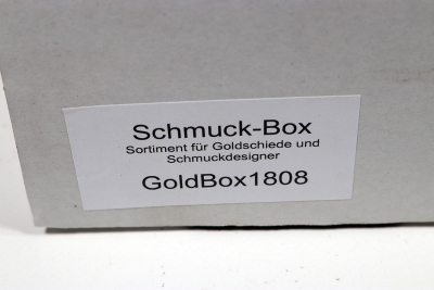 Sortimentbox Goldschmiede - Ebenholz  - Goldbox1808