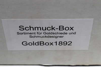 Sortimentbox Goldschmiede - Ebenholz  - Goldbox1892