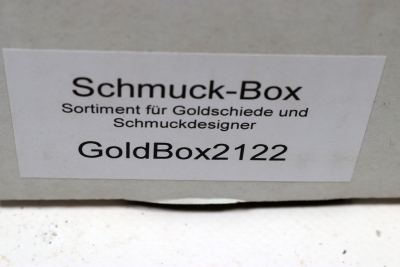Sortimentbox Goldschmiede - Ebenholz  - Goldbox2122