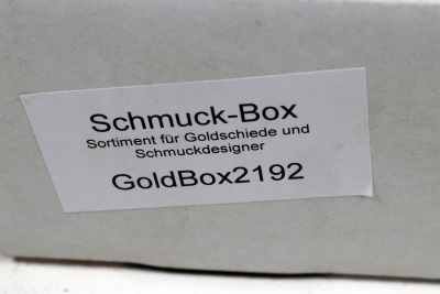 Sortimentbox Goldschmiede - Ebenholz  - Goldbox2192