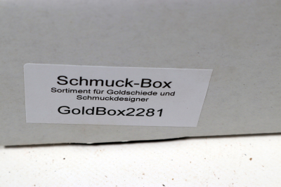 Assortment Box Goldsmith - African Blackwood - Goldbox2281