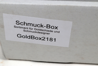 Sortimentbox Goldschmiede - Karelische Maserbirke - Goldbox2181