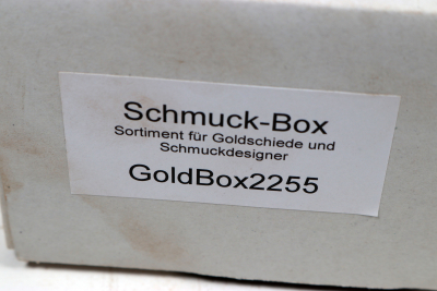 Assortment Box Goldsmith - Walnut Burl - Goldbox2255